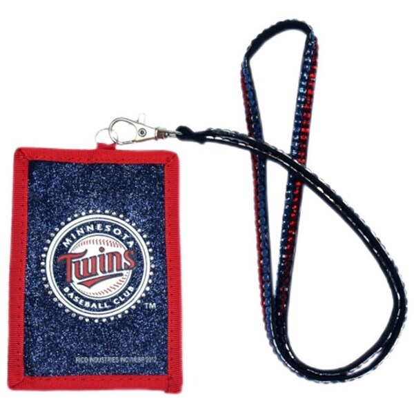 Rico Industries Minnesota Twins Wallet Beaded Lanyard Style 9474654131 - main